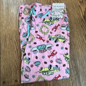 NWT Friends pajama pants size M